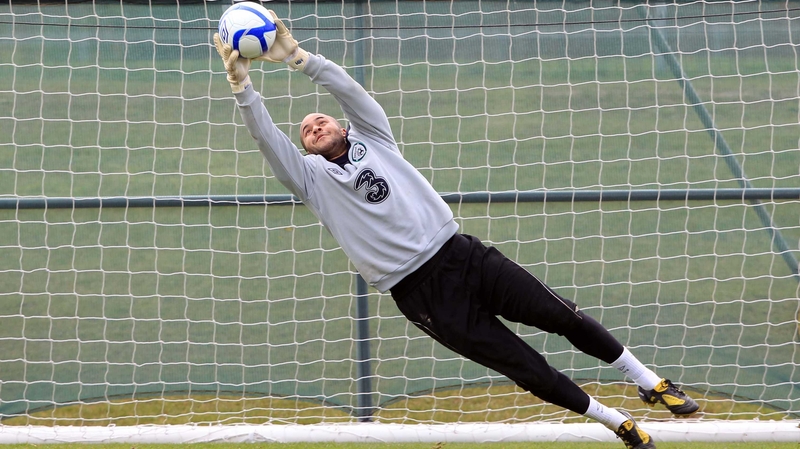 Darren Randolph has won one cap for the Republic of Ireland