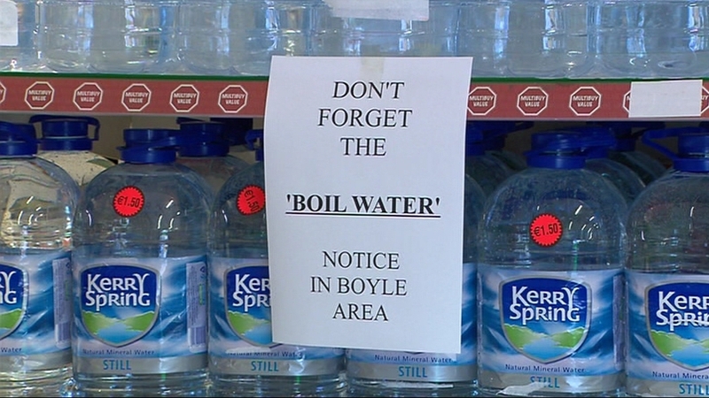Roscommon has had recurring boil water notices on its urban and rural water schemes