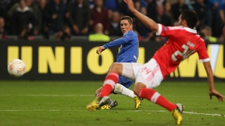 Fernando Torres slots home Chelsea's opener