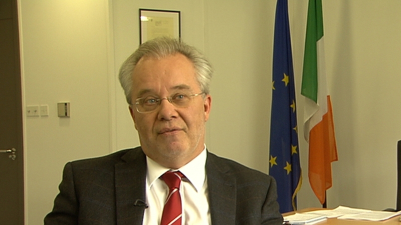 Professor Donald Dingwell said Ireland is in middle of the field for applying and winning research funding