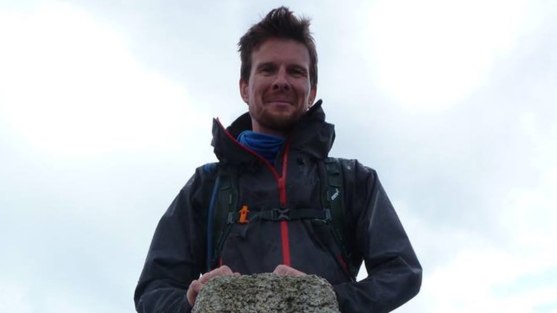 Niall Roche ran over 900km in three weeks (Pic: Brain Tumour Ireland)