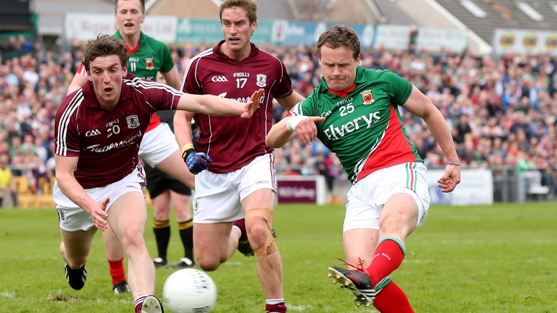Andy Moran was among the goals as Mayo cruised to a 4-16 to 0-11 victory