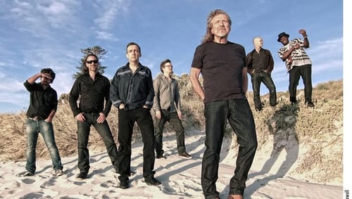 Robert Plant and band