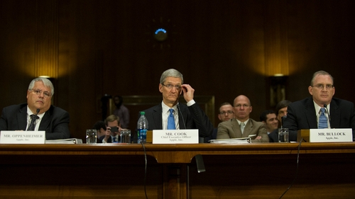 Apple's executives faced tough questions from the US Senate panel