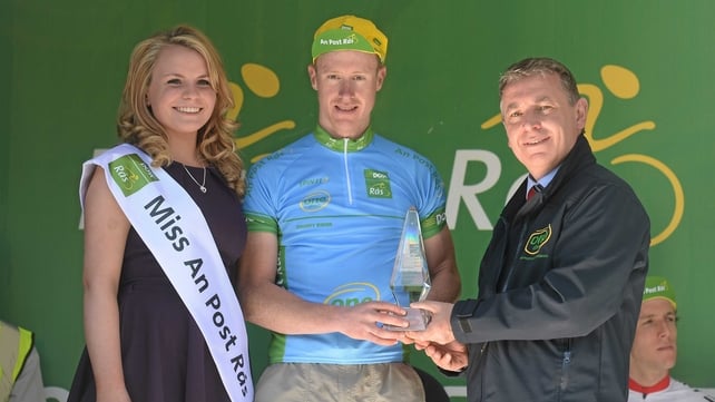Roger Aiken (Louth Prague Charter) with the One Direct best amateur county rider jersey