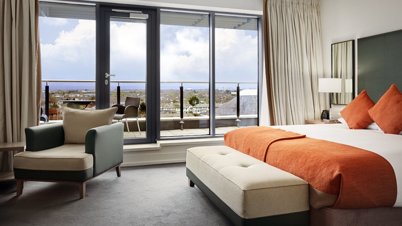 Deluxe double room at the Hilton Dublin Kilmainham