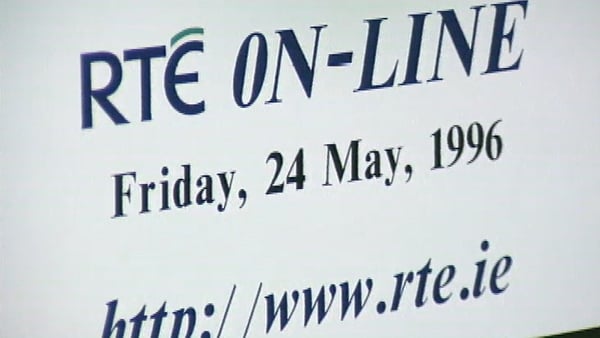 RTÉ goes online - 1996