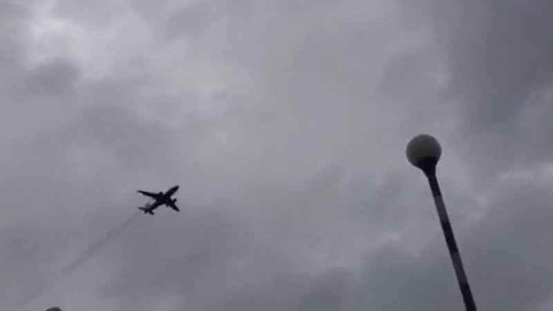 The British Airways plane carrying 75 passengers and crew landed safely at Heathrow Airport