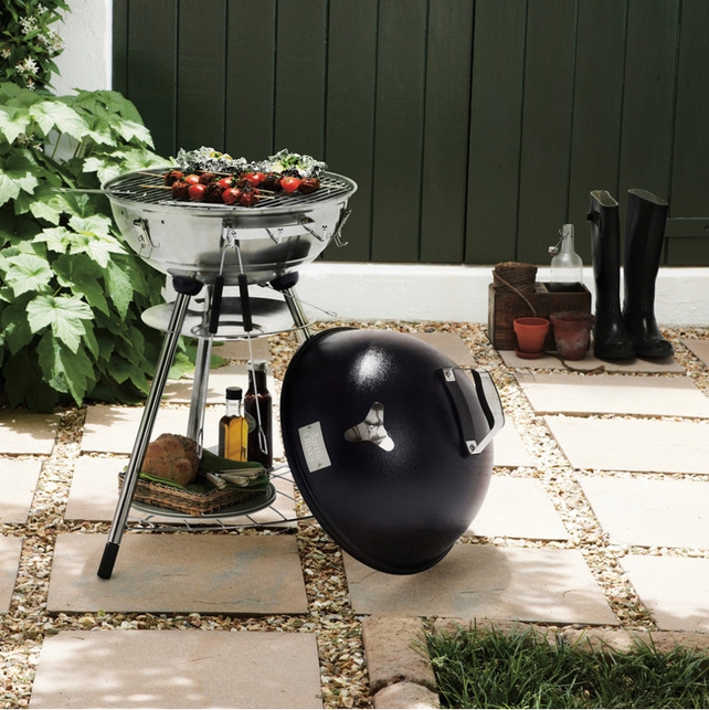 Jamie Oliver kettle BBQ available from Homebase