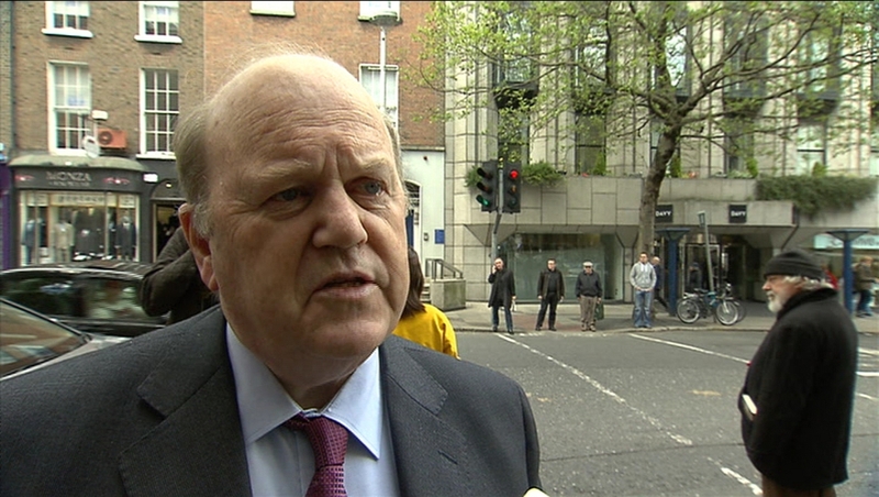 Michael Noonan said the upcoming Budget would be tough despite the promissory note deal