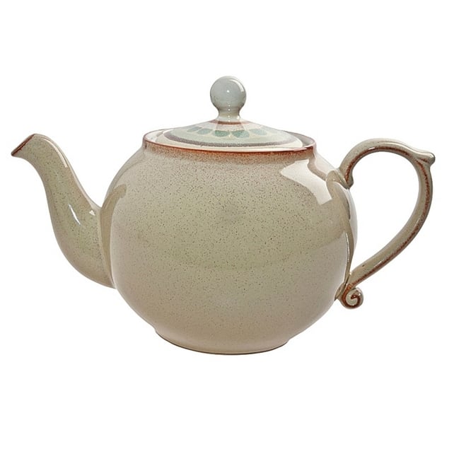 Debenhams Denby heritage veranda accent teapot, €54. Available to buy in store or order online.