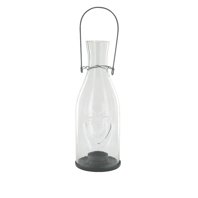 Paperchase love heart glass water jug