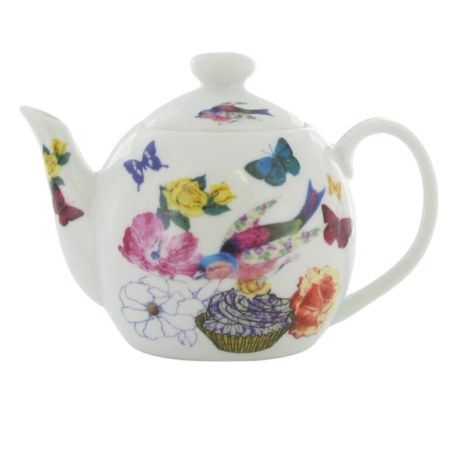 Paperchase floral butterfly teapot.