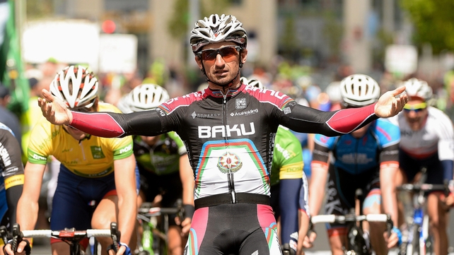 Rogers' win was the second so far for team Azerbaijan Synergy Baku in the 2013 An Post Rás