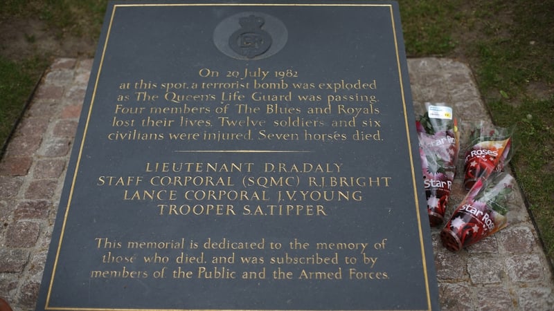 Four soldiers died in the bombing