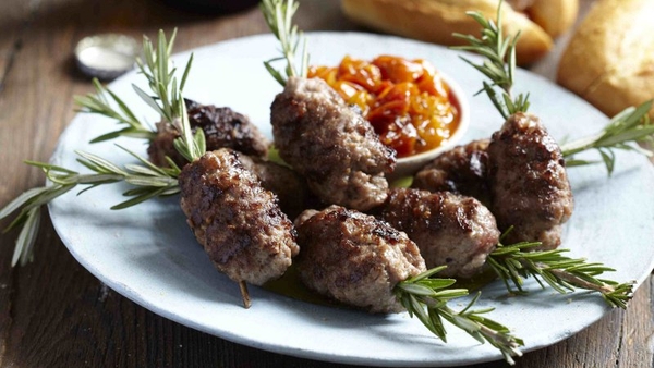 Boerewors Kofta and Cherry Tomato Chutney