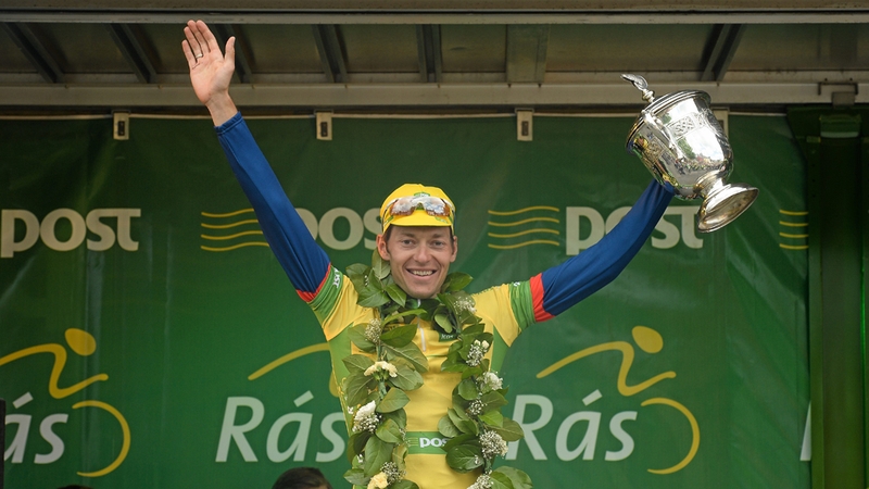 Marcin Bialoblocki held onto his yellow jersey on the final day of the 2013 An Post Rás