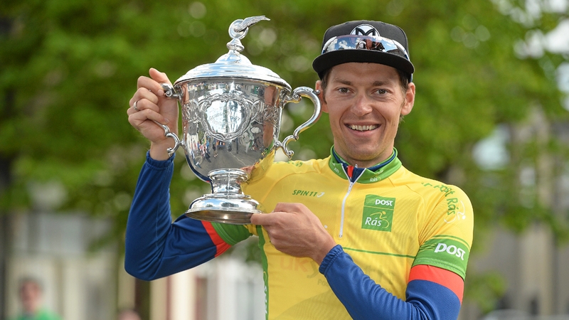 Marcin Bialoblocki and the coveted trophy