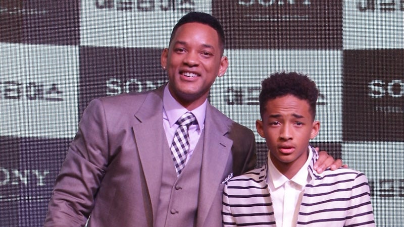 Will Smith with his son Jaden