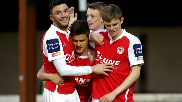Jake Kelly bagged a brace late on as Pat's went goal crazy in the second half