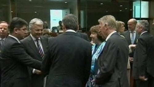 EU ministers met in Brussels to discuss EU arms embargo