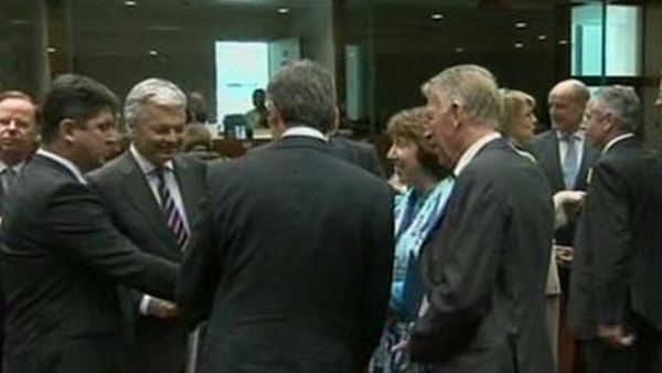 EU ministers met in Brussels to discuss EU arms embargo
