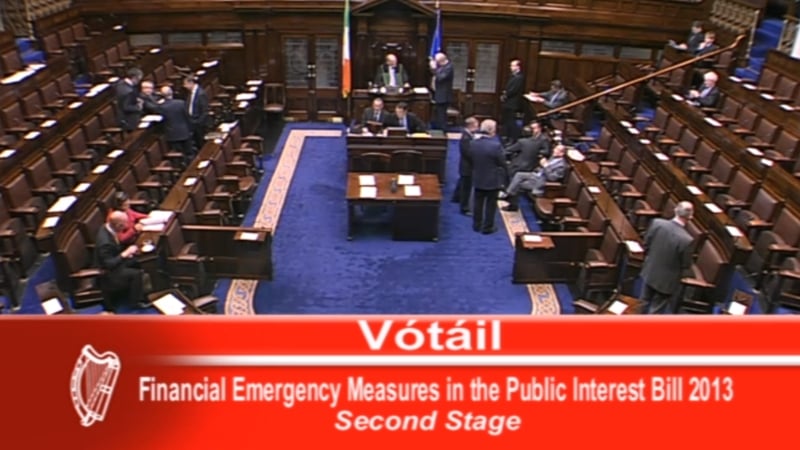 The measure was supported by Fine Gael and Labour, as well as Willie Penrose and Denis Naughten