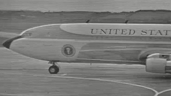 Plane Departs from Shannon Airport (1963)