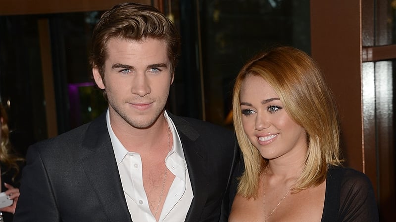 Hemsworth and Cyrus - Became engaged in June 2012
