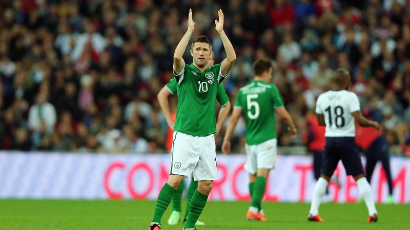 Robbie Keane takes many positives from the overall showing at Wembley