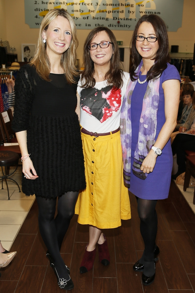 Karen McBride, Mary McAreavey and Sinead McKenna