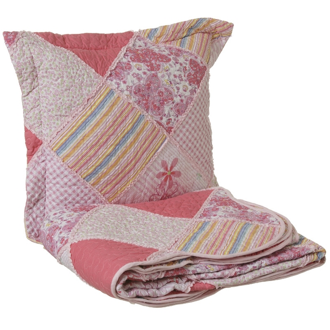 Penneys print cushion, €8, and throw, €20.