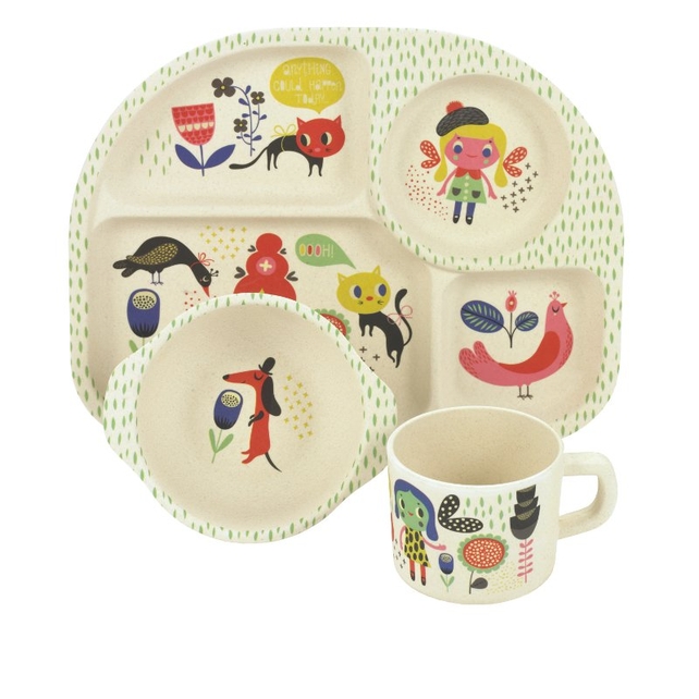 Meal tray with bowl and mug, available in Paperchase concessions and on Paperchase.co.uk