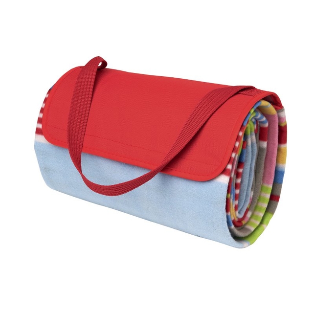 Stripe picnic rug, €17, available from Marks & Spencer.