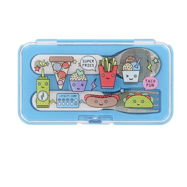 Childrens' cutlery set, available in Paperchase concessions and on Paperchase.co.uk