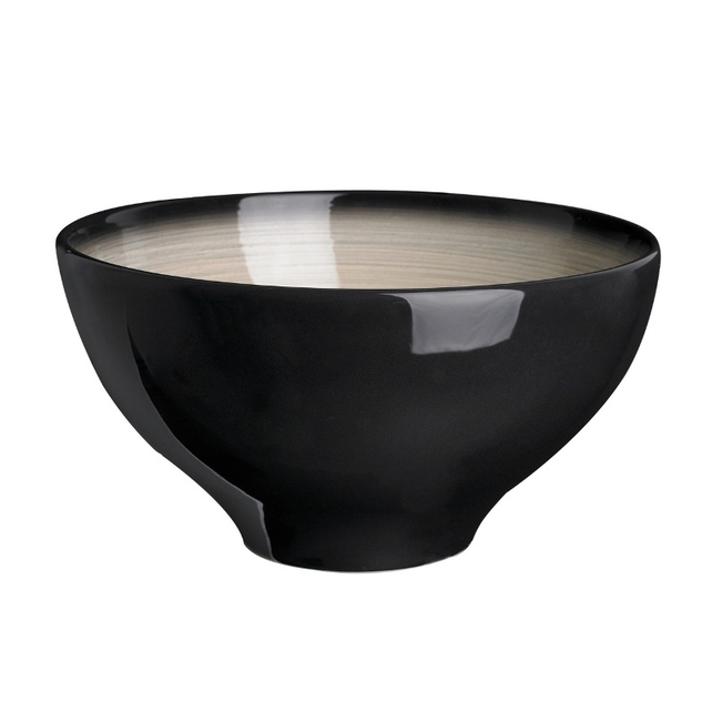 Rocha. John Rocha Dark grey 'Shade' medium salad bowl, €23.25, available from Debenhams.