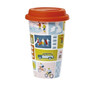 Yukari travel mug, €15.50, available from Debenhams.