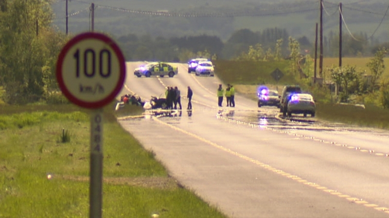 The N78 between Athy and Ballytore is closed