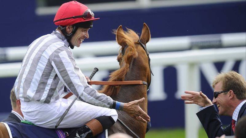 Three-time jockey champion Richard Hughes is happy to go out at the top