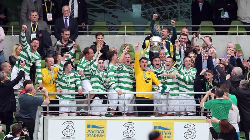 Sheriff delight as they are presented with the Cup