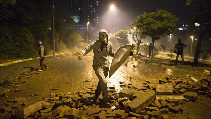 The protests are now in their fifth day