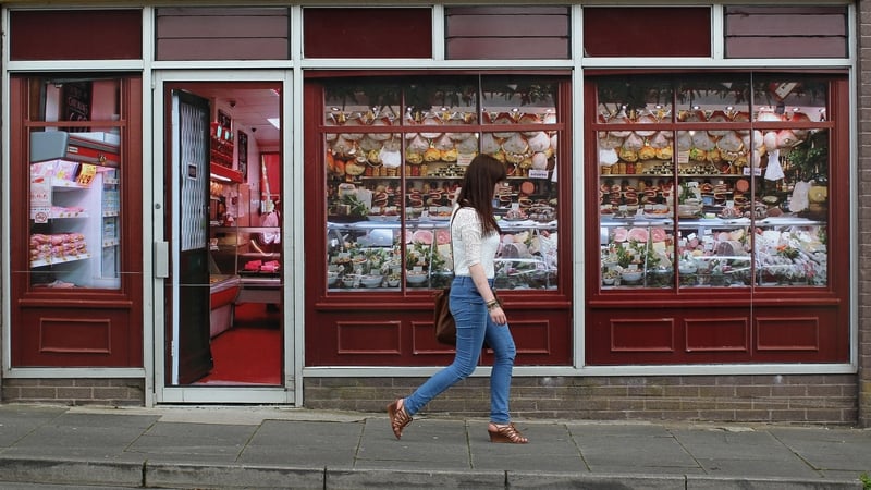 Stickers have been applied to windows to make towns look neater