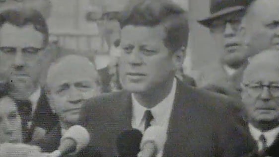 President Kennedy Speech at Wexford on Day 2 of his visit to Ireland