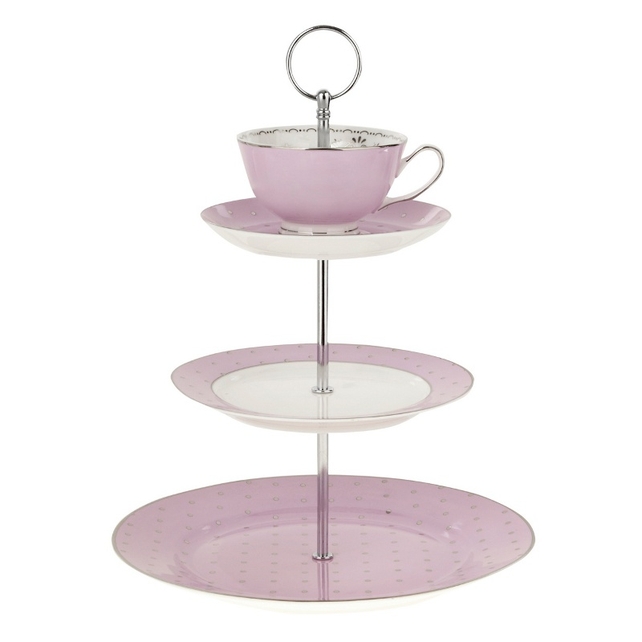 Bombay Duck three tier cake cup stand €81, exclusive to debenhams.ie.