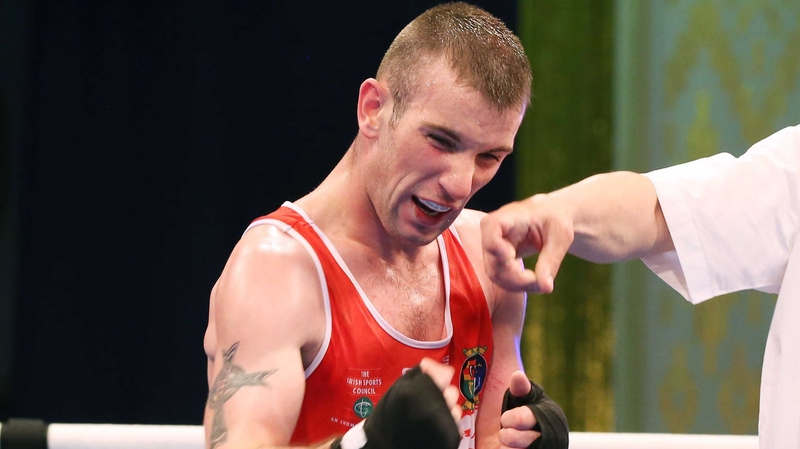 John Joe Nevin has been training in the United States for the last two months