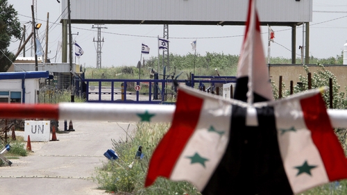 Heavy fighting was reported around the border crossing