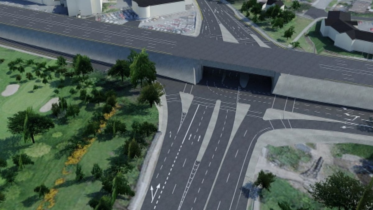 Newly designed Newlands Cross to open to traffic