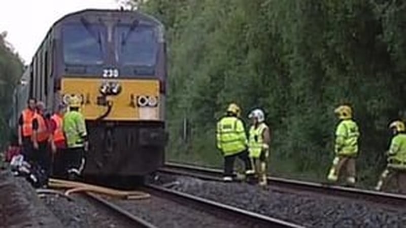 Passengers eventually arrived in Dublin's Connolly Station at about 1am, almost five hours later than scheduled (Pic: BBC)