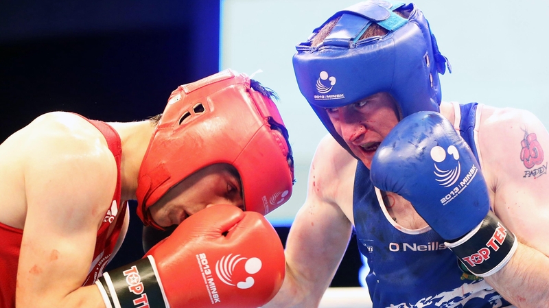 Paddy Barnes suffered a broken nose in his first fight of the week