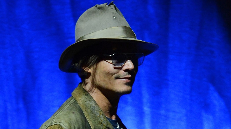 Depp plays Tonto in his new movie The Lone Ranger